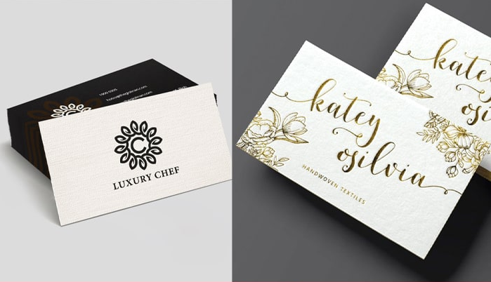 In danh thiếp mỹ thuật, được xem là kỳ công ngành in ấn (Mang đậm nét nghệ thuật) – Name card phù hợp cho ngành: Thời trang, trang điểm, họa sĩ,… Image